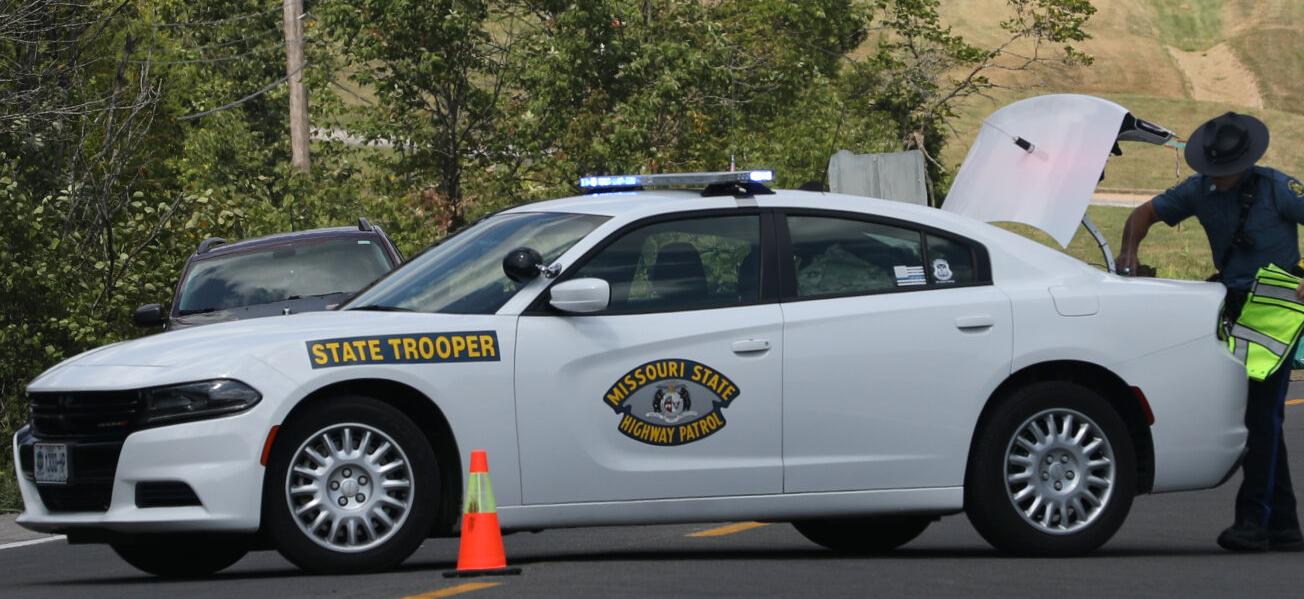 State trooper guards Highway 47 crash